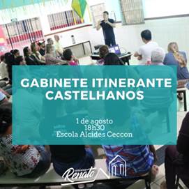 Castelhanos recebe Gabinete Itinerante “Perto de Você” nesta quinta (1), em Anchieta