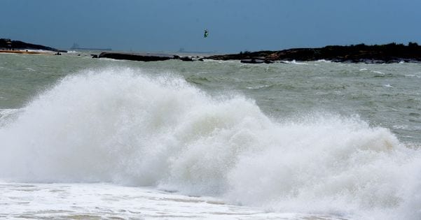 Marinha alerta para ventos de até 60 km/h no litoral capixaba