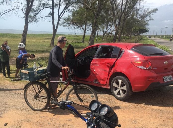 Acidente mata motociclista na Rodovia do Sol entre Pontal e Itaóca em Itapemirim