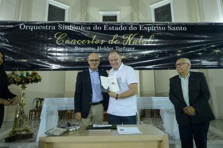 Governador Renato Casagrande participa do lançamento de Selo