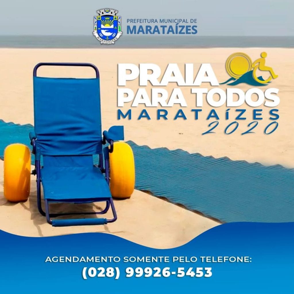 Prefeitura de Marataízes lança projeto Praia Para Todos
