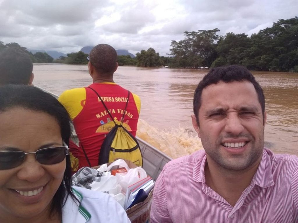 Médicos efetivos de Itapemirim vão até os moradores atingidos pela enchente no município