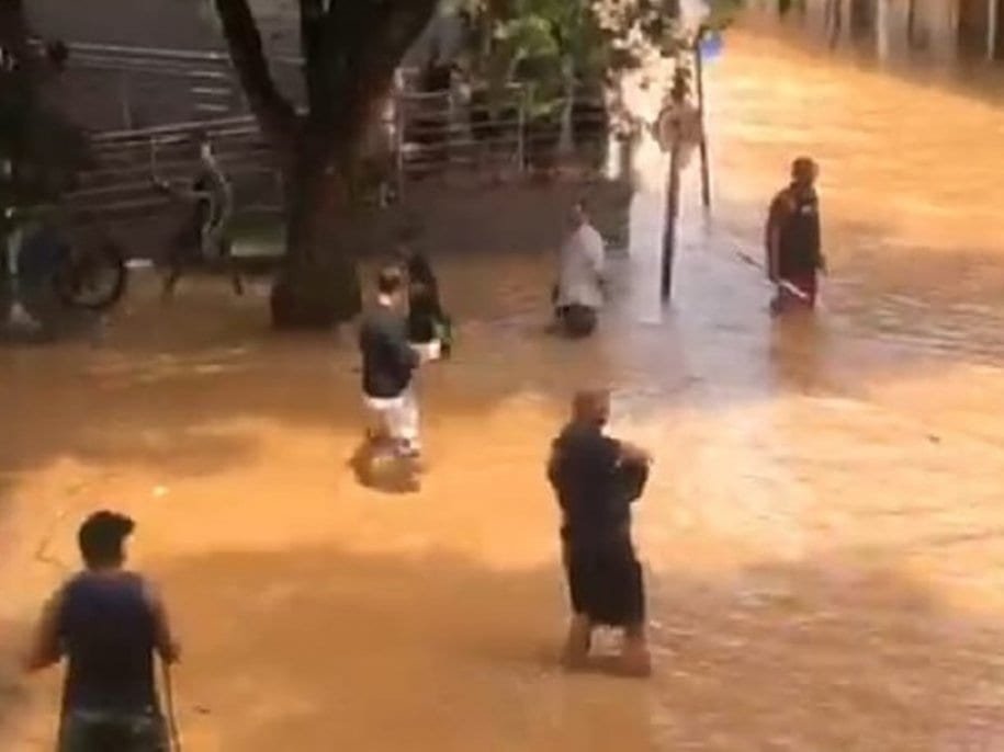 Cachoeiro: Saqueadores foram colocados pra correr a tiros. População aplaudiu!