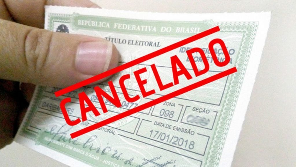 Resultado de imagem para TRE BA TITULOS CANCELADO