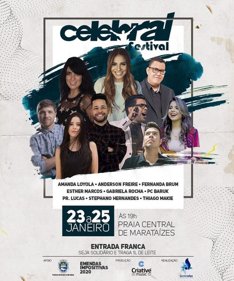 Confira a Programação do Celebrai Festival