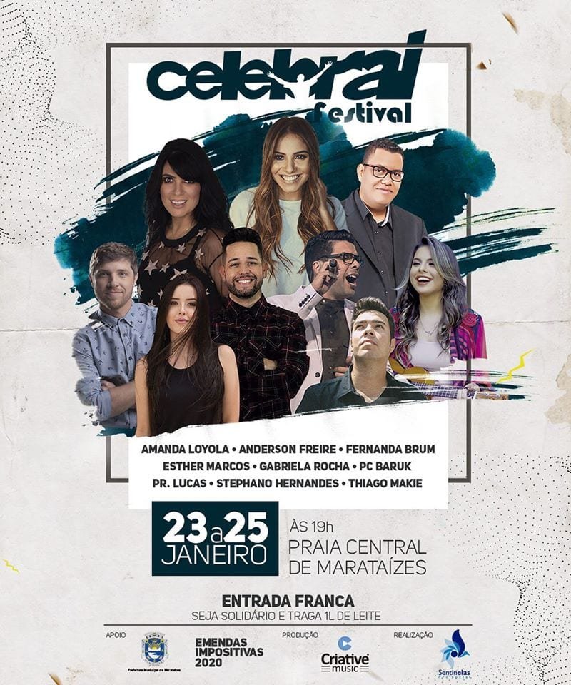 Confira a Programação do Celebrai Festival