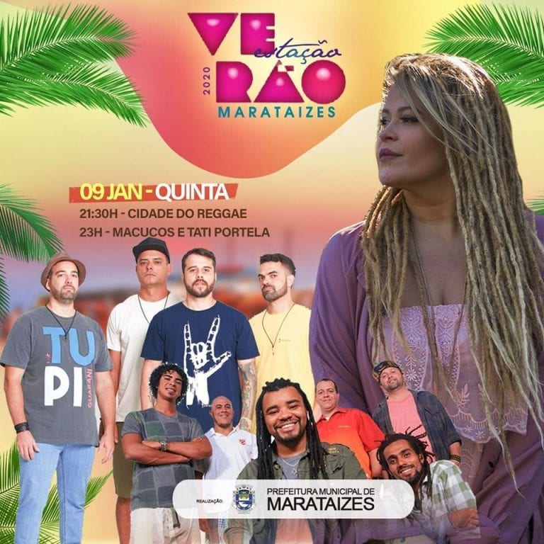 Hoje tem Reggae na Praia Central de Marataízes | Programação Verão 2020