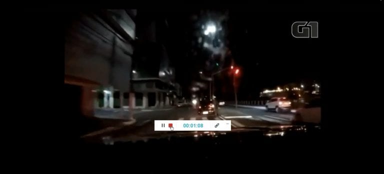 VÍDEO: Cenas de Filme. Motorista embriagado é perseguido pela Polícia nas ruas de Vitória-ES