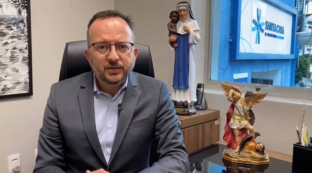 Padre Evaldo, superintendente do Hospital Santa Casa, faz apelo aos doadores de sangue