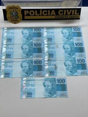 Polícia Civil prende suspeito de vender dinheiro falso pela internet
