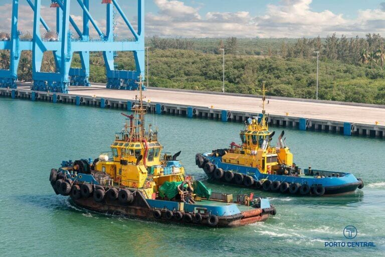 Porto Central emite solicitação de proposta para serviços de rebocadores no porto
