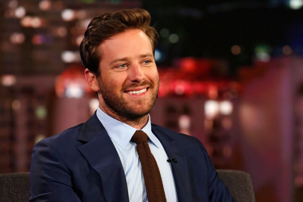 Armie Hammer is notable for its beautiful blue eyes, defined body and striking face.