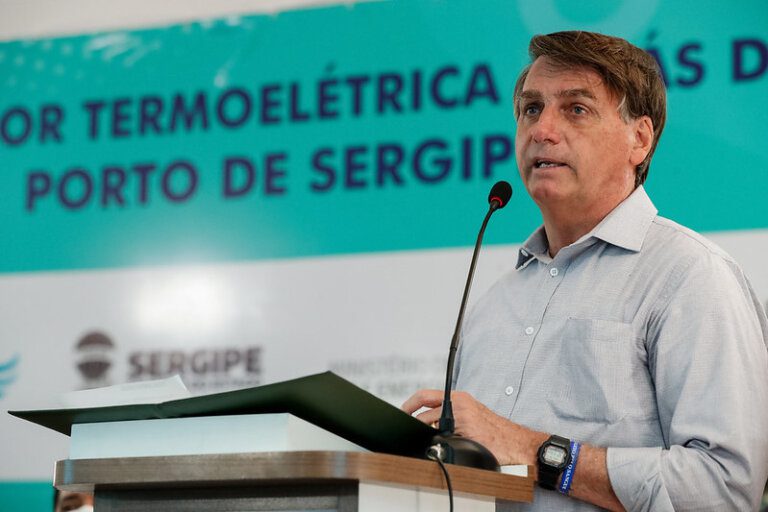 Em Sergipe, Presidente Bolsonaro participa de inauguração da maior termoelétrica a gás natural da América Latina