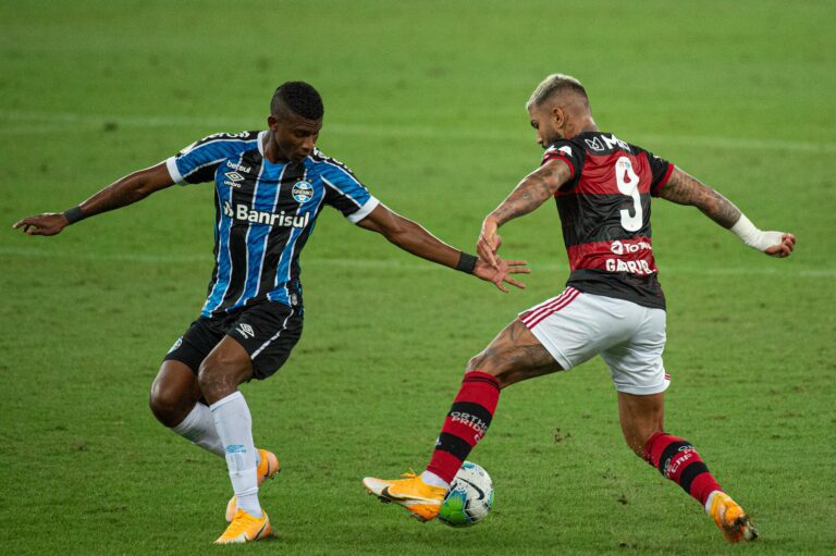 Gabigol desencanta no fim e Flamengo fica no empate com Grêmio pelo Brasileiro