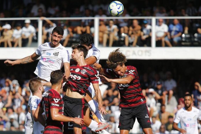 Santos leva ligeira vantagem no retrospecto do confronto contra o Flamengo