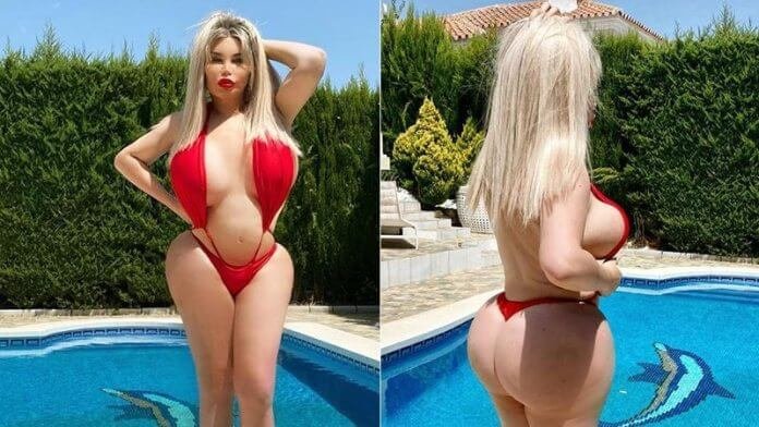 Agora mulher, ex-ken humano exibe bumbum imenso de maiô; veja como ficou!