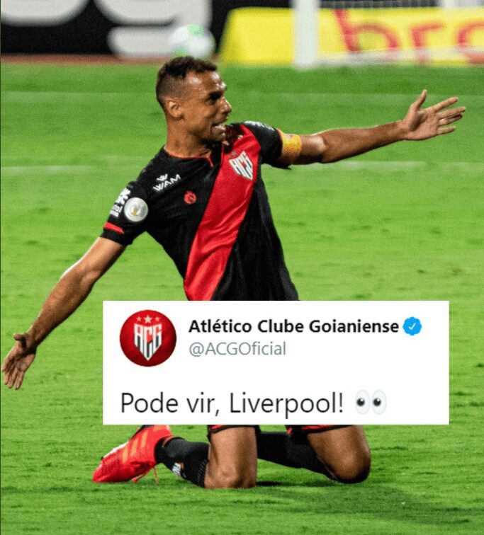 Presidente do Atlético-GO reage à brincadeira no Twitter e se desculpa com Flamengo