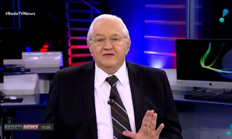 Aos 79 anos, Boris Casoy é demitido da RedeTV!