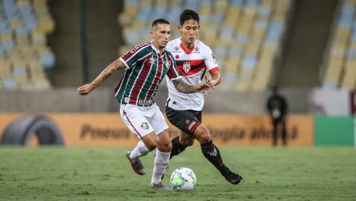 Confira fotos do duelo entre Fluminense e Atlético-GO pela Copa do Brasil