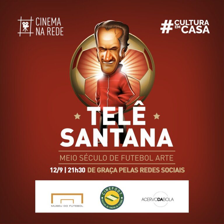Museu do Futebol exibe documentário sobre Telê Santana nas redes sociais