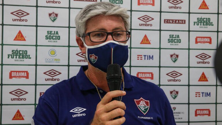 Odair Hellmann assume culpa por eliminação do Fluminense na Copa do Brasil