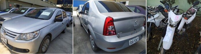 Leilão on-line da Seger tem veículos com lance a partir de R$ 2,6 mil
