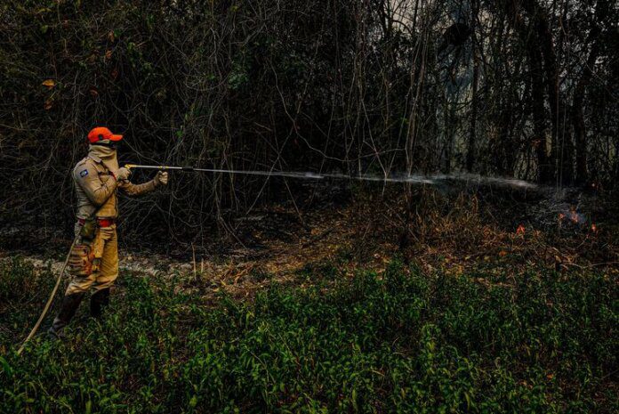 Governo libera R$ 3,8 milhões para combate aos incêndios no MS