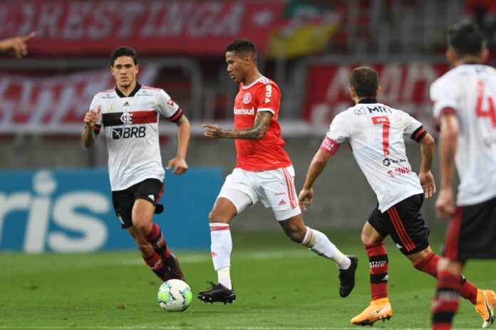 Flamengo busca o empate com o Internacional no fim em jogaço no Beira-Rio