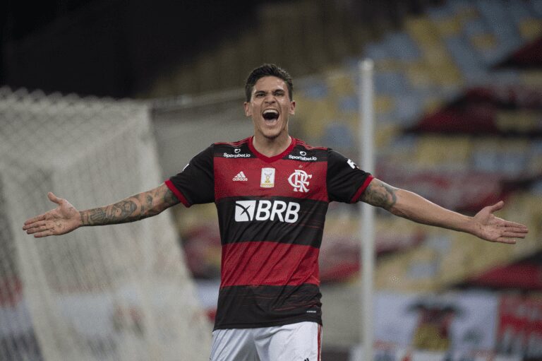 Pedro Brilha e passa Gabigol na artilharia do Flamengo no Campeonato Brasileiro