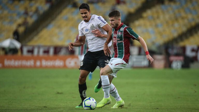 Com retrospecto favorável ao Peixe, Santos e Fluminense chegam ao 100º confronto