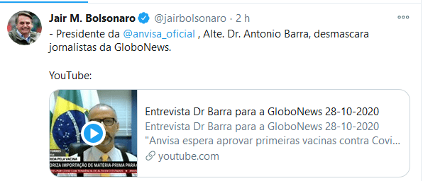 Na GloboNews, presidente da Anvisa “desmascara” jornalistas