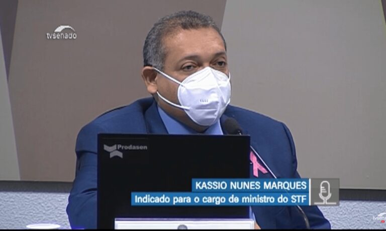 “No meu lado pessoal, eu sou defensor do direito à vida”, afirma Kassio Nunes sobre aborto