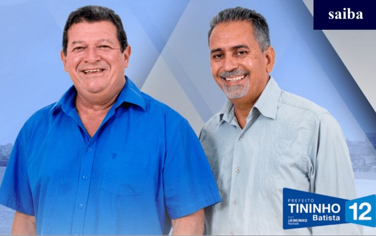 Tininho Batista é reeleito prefeito de Marataízes