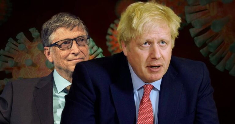 Boris Johnson se reúne com Bill Gates para discutir a implementação de um ‘programa global de vacinas’