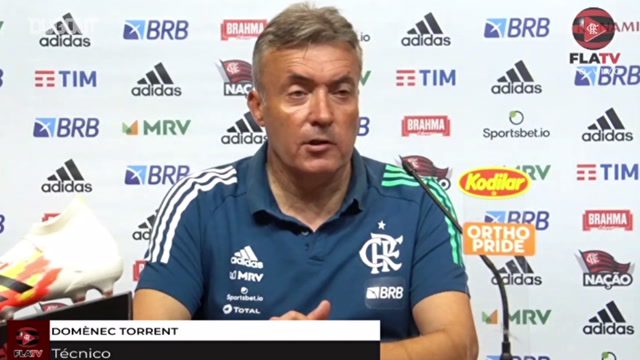 Domènec Torrent fala sobre goleadas sofridas do Flamengo no Brasileiro