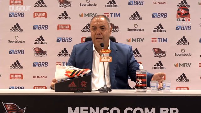 Marcos Braz prega “tranquilidade”, mas diz que Flamengo já conversa sobre renovação de Hugo