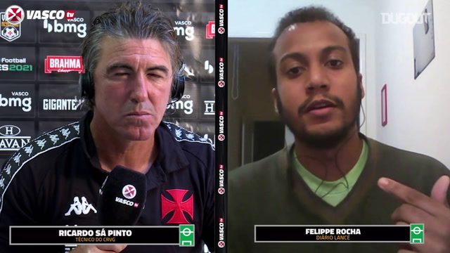 Sá Pinto projeta jogo contra o São Paulo: “Jogar com confiança e ambição”
