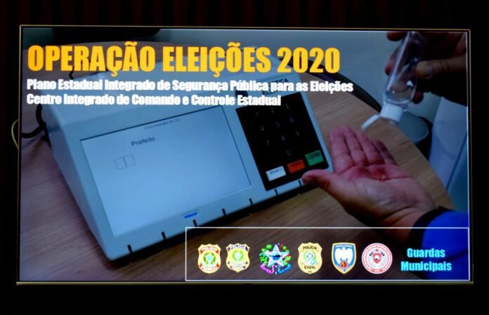 Sesp divulga esquema de segurança para eleições municipais deste ano