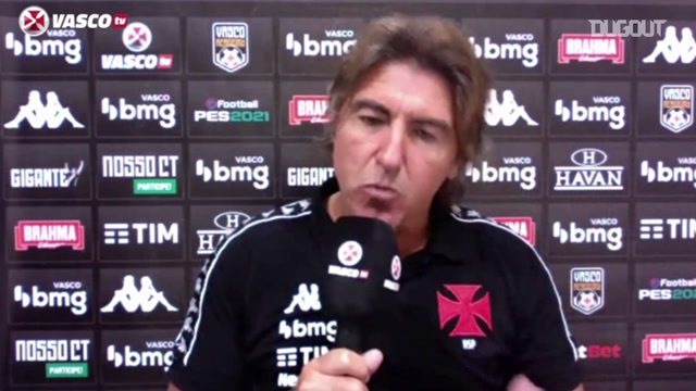Sá Pinto analisa empate do Vasco com o Goiás: “Ganhamos um ponto”