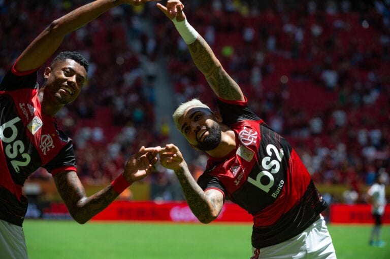 Gabigol exalta parceria no Flamengo e parabeniza Bruno Henrique por aniversário