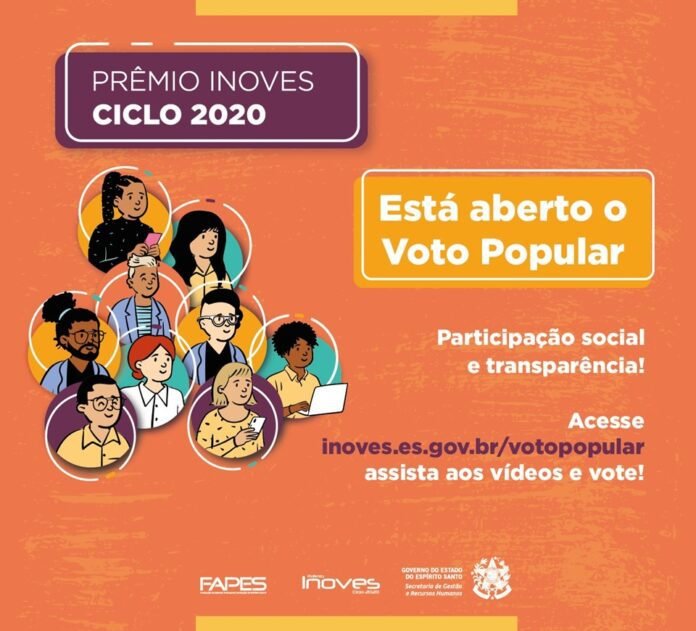 Inoves: cidadão pode escolher o projeto que mais se destaca na categoria Voto Popular
