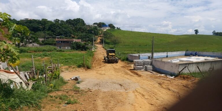 Prefeitura nega que tenha parado obra no Lago Azul, retira material após furtos | Jornal Espírito Santo Notícias
