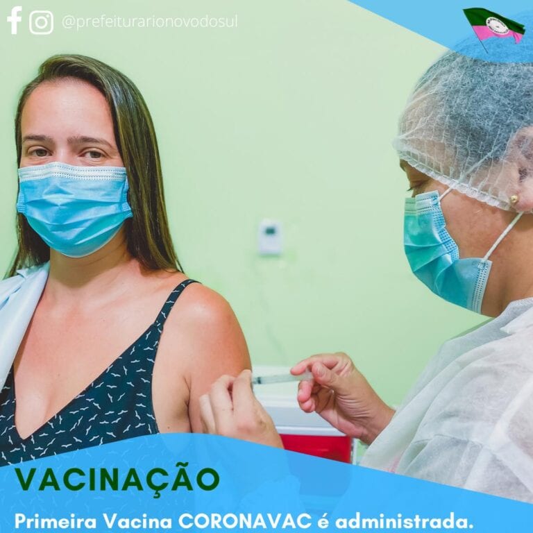Rio Novo do Sul iniciou a primeira etapa de vacinação contra o Covid-19