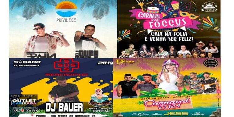 Casas prometem shows no carnaval em Piúma e Itaipava | Jornal Espírito Santo Notícias