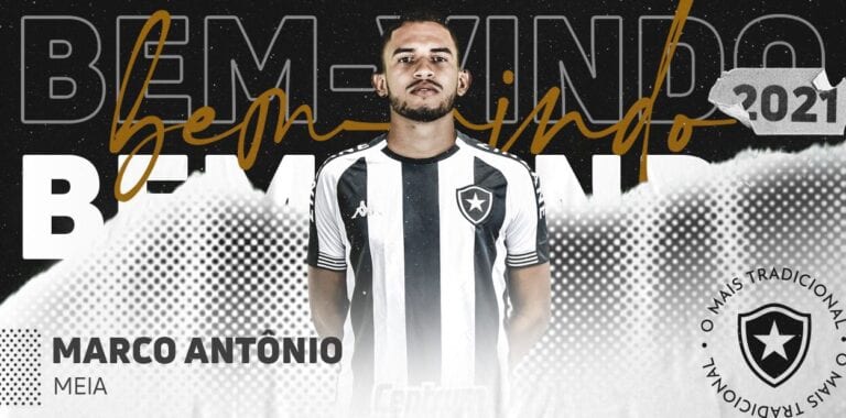 Marco Antônio é regularizado e pode estrear pelo Botafogo