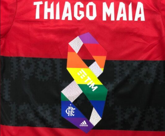 Contra o Juventude, Flamengo vai ter números com as cores da bandeira LGBTQIA+