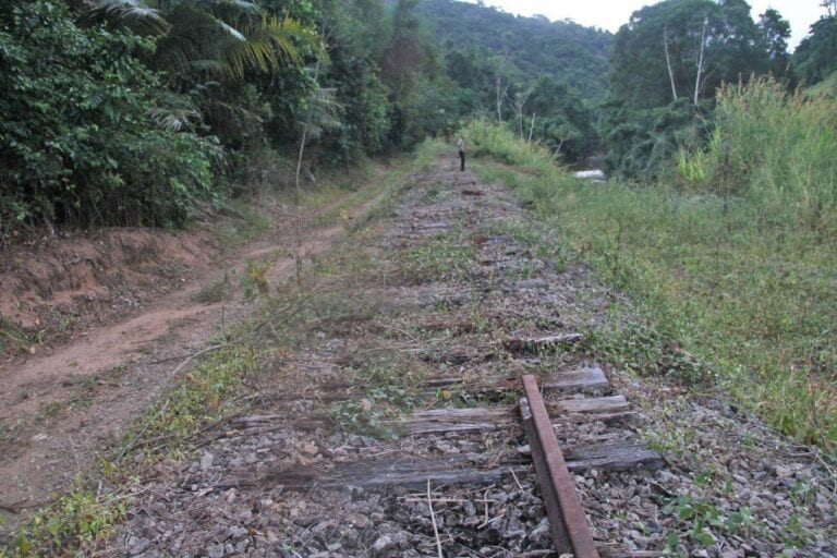 Furtos de trilhos da estrada de ferro não param em Mimoso do Sul