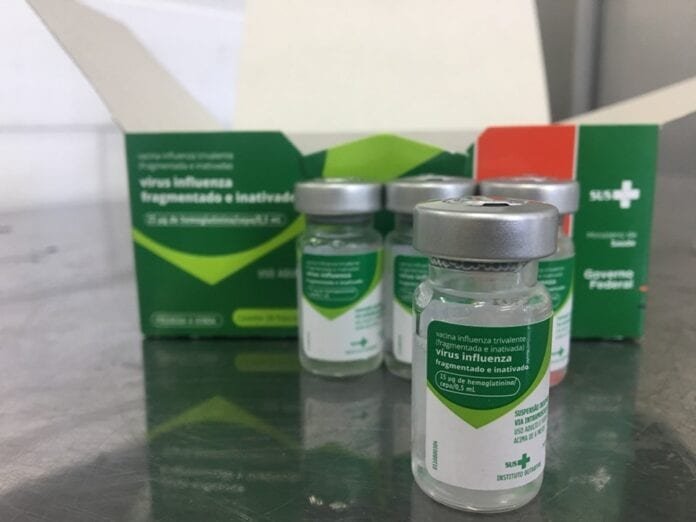 Influenza: terceira etapa de imunização terá início nesta quarta-feira (09)