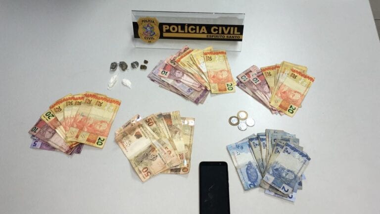 Mulher suspeita de tráfico de drogas é detida em Dores do Rio Preto