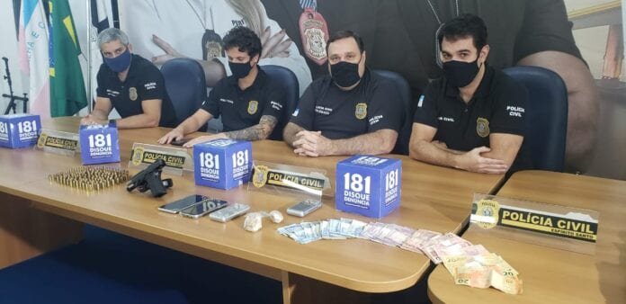 Suspeito apontado como gerente de organização criminosa é detido em Vitória